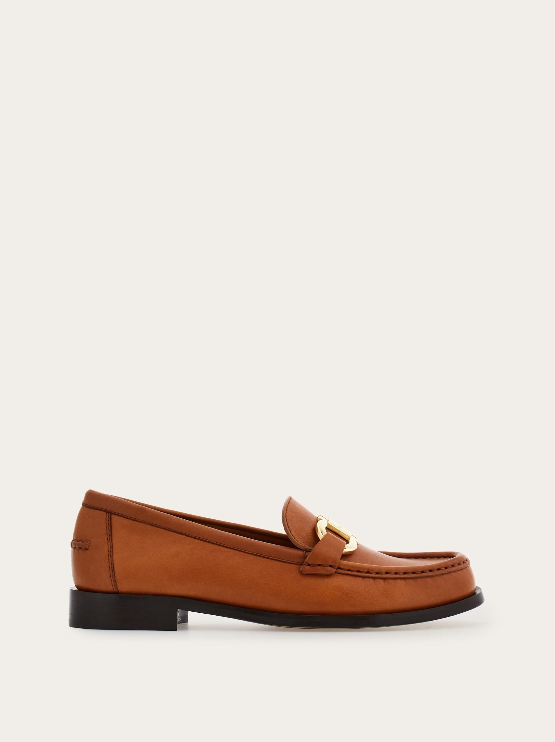 Ferragamo Moccasin with Gancini ornament - Image 1